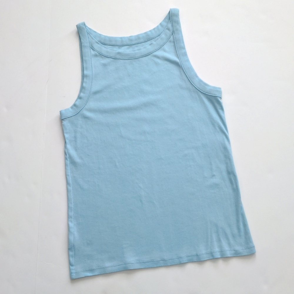 Loft Halter Style Tank Iced Blue size Medium - Picture 7 of 7